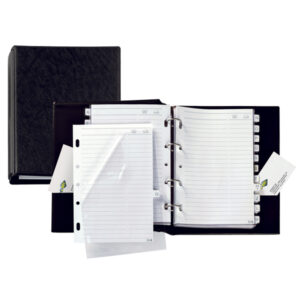 Rubrica telefonica Telex 3 - 15 x 21 cm - nero - Sei Rota