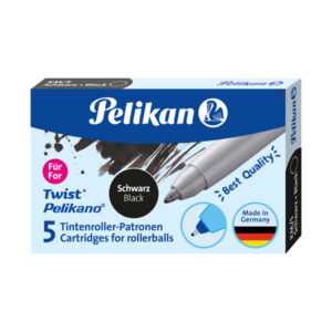 CartucceKM5 per sferografica Twist   - nero - scatola 5 cartucce - Pelikan