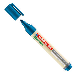 Inchiostro per marcatore lavagna E-28 - 30 ml - blu - Edding