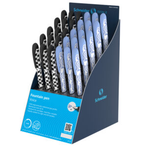 Penna stilografica Voice - fantasie assortite - punta M - Schneider