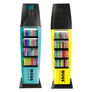 Evidenziatore Boss Original/Pastel/Nature - colori assortiti - Stabilo - expo 550 pezzi