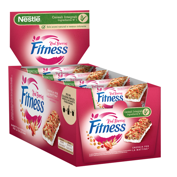 Barretta fitness frutti rossi - monoporzione da 23,5 gr - NestlE' - immagine 2