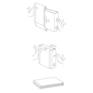 Registratore Esa P50 - dorso 5 cm - protocollo 23 x 33 cm - blu - Sei Rota