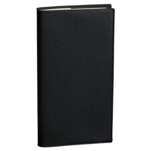 Agenda settimanale Italnote S 2025 - c/spirale - copertina Impala - 8,8 x 17 cm - nero - Quo Vadis