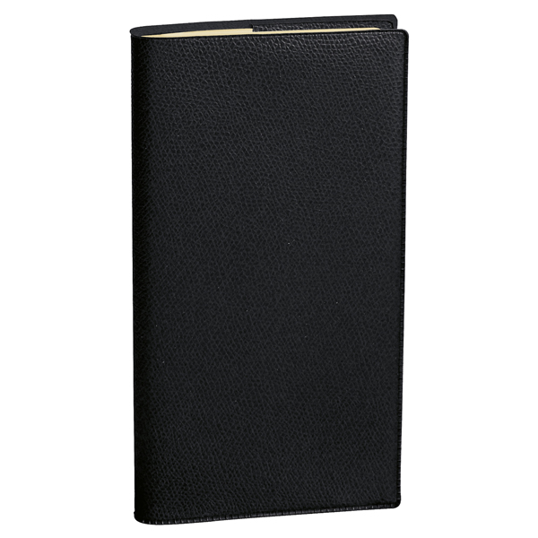 Agenda settimanale Italnote S 2025 - c/spirale - copertina Impala - 8,8 x 17 cm - nero - Quo Vadis