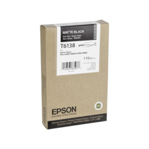 Epson - Tanica - Nero opaco - C13T613800 - 110ml