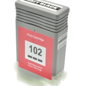 Cartuccia comp. per Canon PFI-102mbk nero opaco 0894B001 ink pigmentato