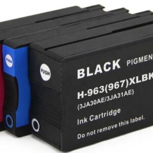 Cartuccia rigenerata per HP 963XL 3JA30AE nero 2000pag.