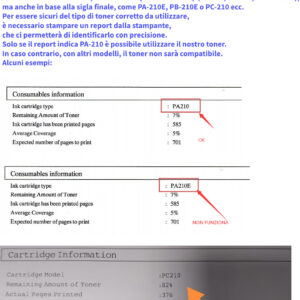 Toner compatibile per Pantum P210 nero 1600pag.