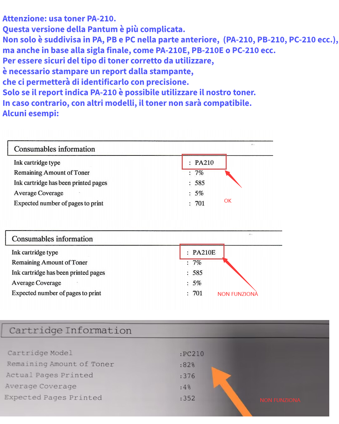 Toner compatibile per Pantum P210 nero 1600pag.