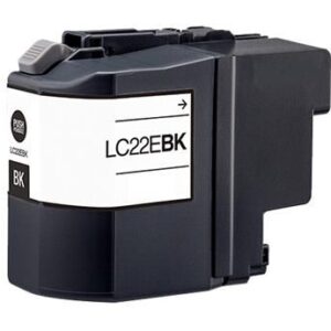 Cartuccia per Brother LC-22EBK MFC-J5920DW nero 2400pag.