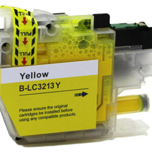 Cartuccia compatibile per Brother LC-3213 giallo 400pag.