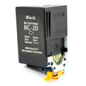 Cartuccia rigenerata per CANON BC-20 nero 45ML/1000pag.