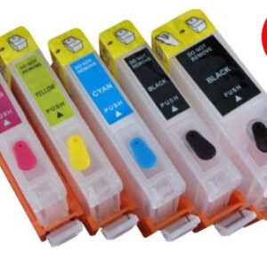 Cartuccia ricaricabile vuota per .Canon CLI-521 magenta con chip autoreset