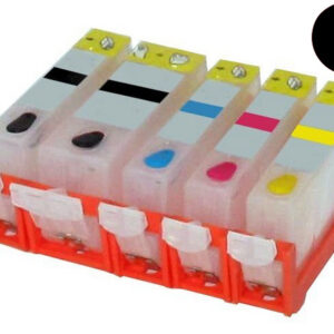 Cartuccia ricaricabile vuota .per Canon CLI-526 nero con chip autoreset