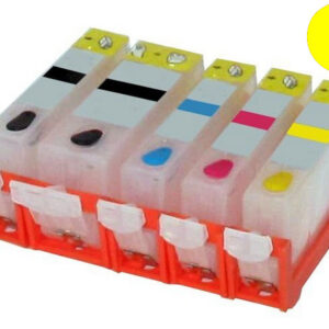 Cartuccia ricaricabile vuota .per Canon CLI-526 giallo con chip autoreset