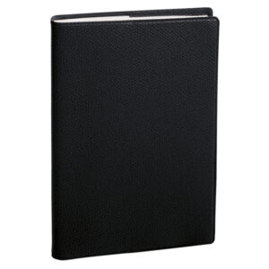 Agenda settimanale Prenote 2025 - copertina Impala - 21 x 29,7 cm - nero - Quo Vadis