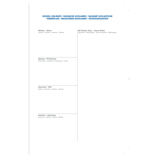 Agenda settimanale Presidente Equology 2025 - 21 x 29,7 cm - nero - Quo Vadis - immagine 4