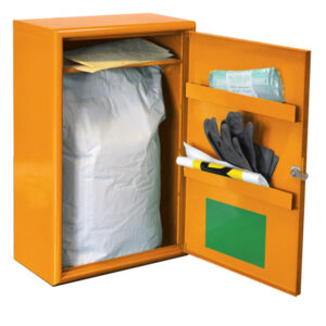 Kit Emergenza - per sversamento acido solforico - 40 x 20 x 58,5 cm - Carvel