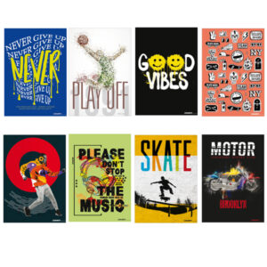 Maxiquaderno Teen Boy 2023 - A4 - 5 mm - c/margine - 21 fogli - 80 gr - Blasetti