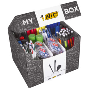 My Bic Box - cancelleria assortita - Bic - expo 124 pezzi