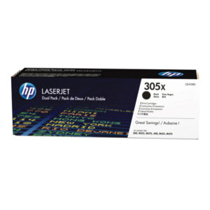 Hp - Confezione 2 Toner originale - 305X - Nero - CE410XD - 4.000 pag cad