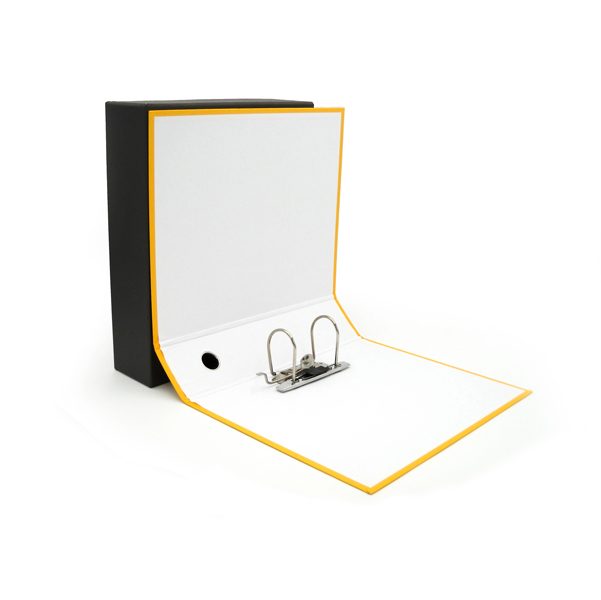 Registratore Starbox - dorso 8 cm - protocollo 23 x 33 cm - giallo - Starline - immagine 2