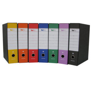 Registratore Starbox sfuso - dorso 8 cm - protocollo 23 x 33 cm - lilla - Starline