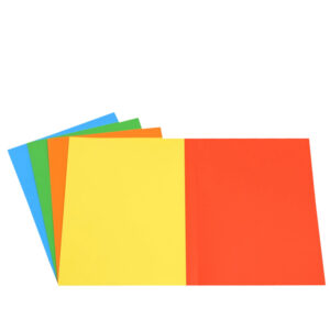 Cartellina semplice - 200 gr - 25 x 34 cm - cartoncino bristol - 5 colori assortiti - Starline - conf. 50 pezzi