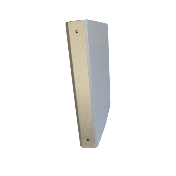 Raccoglitore King - 4 anelli tondi 30 mm - dorso 4 cm - 22x30 cm - rivestimento in PPL - grigio - Starline - immagine 3