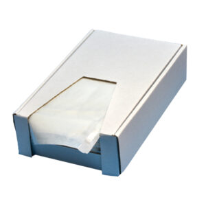 Busta adesiva portadocumenti - senza stampa - C5 (23 x 16,5 cm) - carta - trasparente - Eco Starline - conf. 250 pezzi