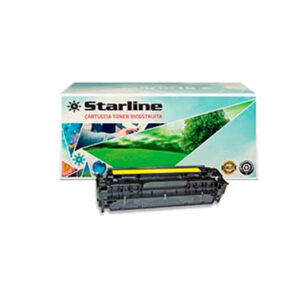 Starline - Toner Ricostruito - per HP 304A - Giallo - CC532A - 2.800 pag