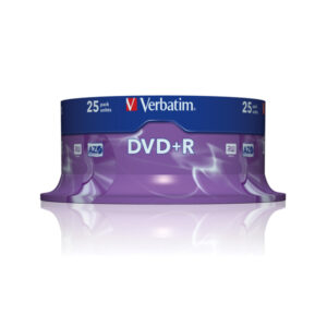 Verbatim - Scatola 25 DVD+R - serigrafato - 43500 - 4,7GB