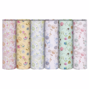 Carta regalo riciclata Fiori di campo - 100 fogli - 70x100cm - fantasie assortite - Rex Sadoch