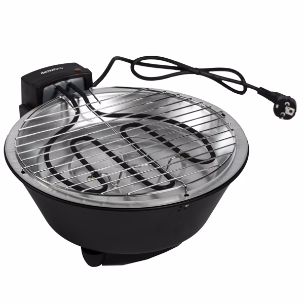 Griglia elettrica da tavolo BBQ1 - 1250 W - nero - Melchioni - immagine 2