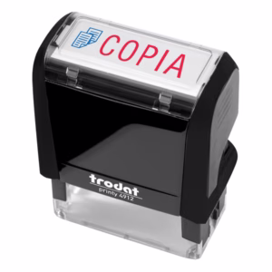 Timbro Printy 4912 Office Eco - autoinchiostrante - COPIA - 47 x 18 mm - nero - Trodat