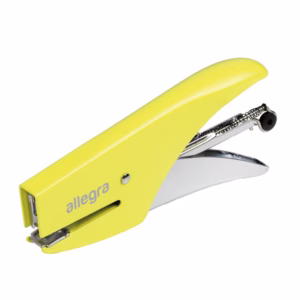 Cucitrice a pinza Allegra Fluo - passo 6 - giallo - Iternet