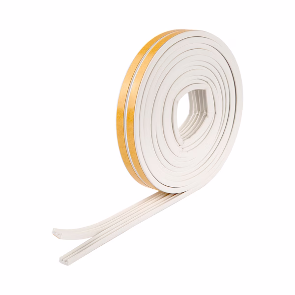 Guarnizione adesiva per isolamento STRIP - fessura 2-5 mm - 6 m - gomma - bianco - Geko - immagine 2