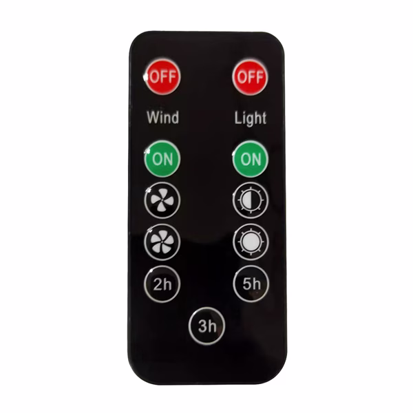 Ventilatore portatile - da campeggio - con luce LED - diametro 10 cm - 16 x 14 x 16,5 cm - Melchioni - immagine 2