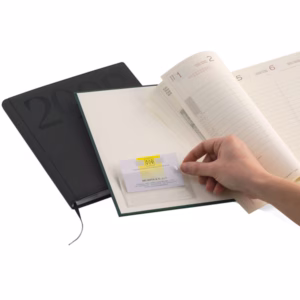 Portabiglietti da visita Eticard T -  autoadesivi - PVC - 5,5 x 9 cm - trasparente - Sei Rota - conf. 10 pezzi