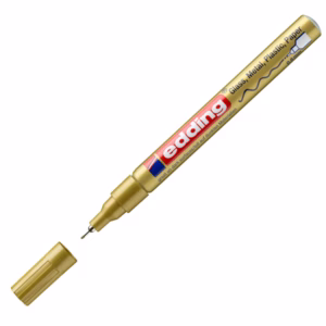 Marcatore a vernice 780 - punta 0,8 mm - oro - Edding