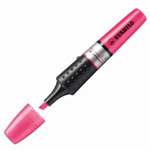 Evidenziatore Stabilo Luminator - punta a scalpello - tratto da 2 - 5 mm - rosa - Stabilo