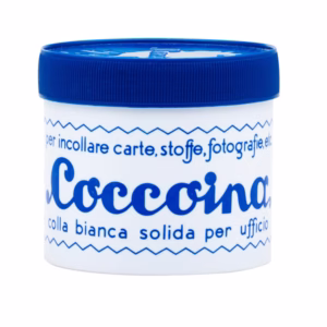Colla in pasta - barattolo in plastica - 50 gr - bianco - Coccoina