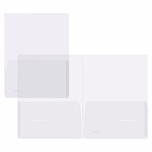 Cartellina con tasche Full - 21x29,7 cm - trasparente - King Mec