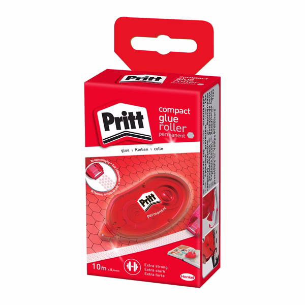 Colla a nastro Roller Compact - permanente - 8,4 mm x 10 m - Pritt - immagine 2