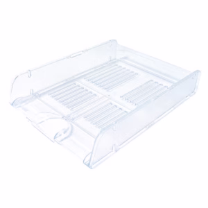 Vaschetta portacorrispondenza TR25310 - 26 x 34 x 6 cm - cristallo - Arda