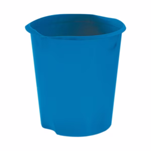 Cestino gettacarte E020 Modula - altezza 32,5 cm - diametro 31 cm - 16,5 L - azzurro - Fellowes