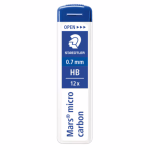 Astuccio 12 Mine Mars Micro - mina 0,7mm - gradazione HB - Staedtler - conf. 12 astucci