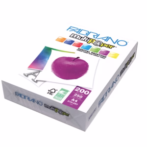 Carta Multipaper - A4 - 200 gr - bianco - Fabriano - conf. 250 fogli