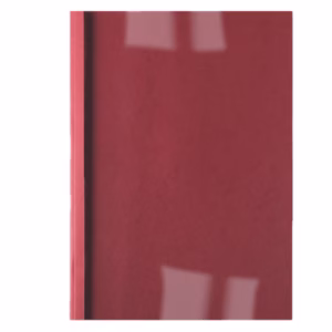 Cartelline termiche Business Line - 1,5 mm - leather rosso -  GBC - scatola 100 pezzi
